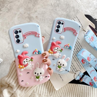 Cartoon Cute Bunny Vivo V27 Pro V25 V23 5G V25E 4G V20Pro V15 Pro V11i V11 V9 V7+ V5 V5S S1 X50 X60 Pro X21 เคสมือถือ Soft TPU Case เคสป้องกัน Silicone Cover กระต่ายน่ารัก