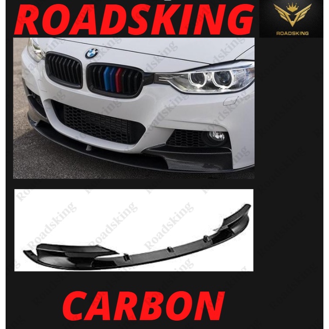 BMW F30 FRONT LIP CARBON MATERIAL MODEL: MP