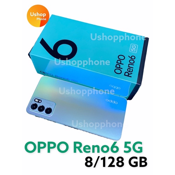 (มือสอง) OPPO Reno6 5G (8+128GB) สี Aurora ประกันศูนย์ 6 เดือน