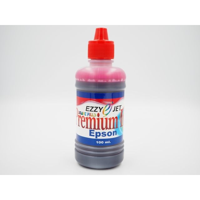 Ezzy-jet Epson Inkjet Premium Ink หมึกเติมอิงค์เจ็ท เอปสัน ขนาด 100 ml. ( Magenta - สีเเดง)