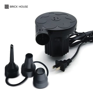 BRICK HOUSE เครื่องปั๊มลมไฟฟ้า / เครื่องสูบลมเข้า-ดูดลมออก ที่สูบลมไฟฟ้า Electric Air Pump