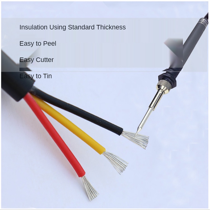 สายเคเบิ้ลเคเบิ้ลขยายเสียง ul2464 28awg 2/3/4/5/6/8/10 Core 5 เมตร ราคา ถูกที่สุด ดีลบีเคเค แกลเลอรีภาพที่ 4