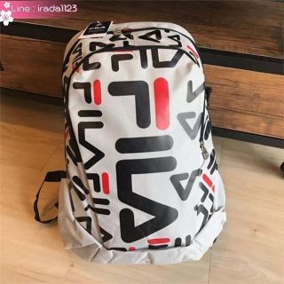 FILA LOGO PRINT BACKPACK ของแท้ ราคาถูก