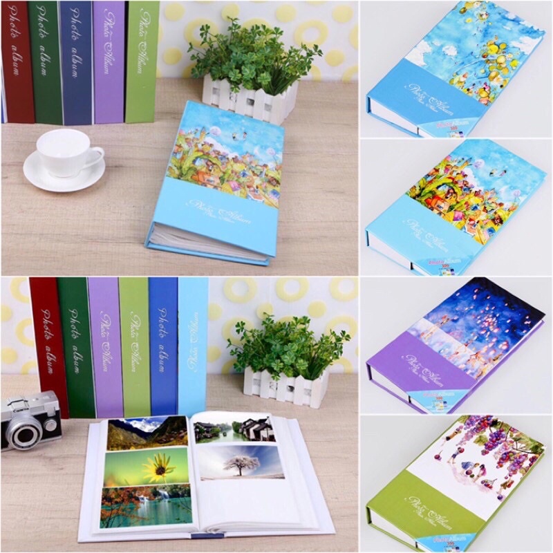 อัลบั้ม300รูป ขนาด 4x6นิ้ว 12แบบ พร้อมส่ง