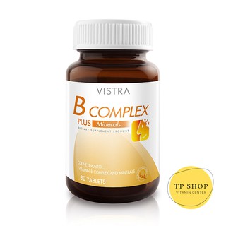 พร้อมส่ง วิตามินบี vitamin B 30 เม็ด vistra ♥