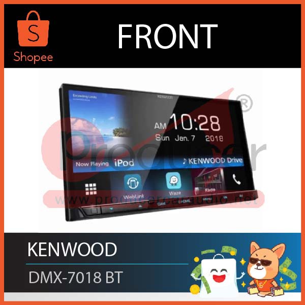 จอ Kenwood DMX 7018 BT