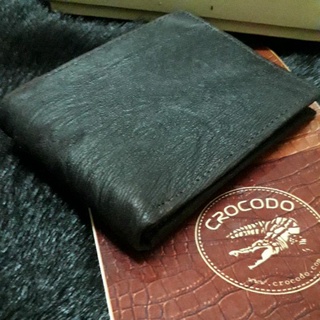 กระเป๋าหนังสัตว์ใหญ่ แปลกgenuine  wallet bifold pocket shark skin