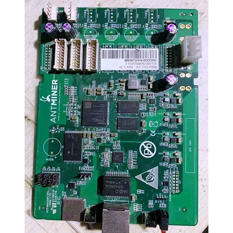 Control board Antminer S9 series (S9,S9i, S9j, ) มือสองพร้อมใช้งาน สามารถใส่ทดแทนของเก่าได้เลย