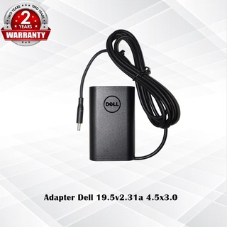 Adapter Dell 19.5v2.31a *4.5x3.0* / อะแดปเตอร์ เดล 19.5v2.31a *4.5x3.0*  NEW แถมฟรีสายไฟ AC *ประกัน 2 ปี*