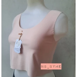 NB เสื้อกล้ามครึ่งตัว ซับใน บังทรง(NB23) ไร้ขอบ งานสั่งผลิตในประเทศไทย