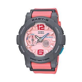 นาฬิกา คาสิโอ Casio Baby-G Standard ANALOG-DIGITAL รุ่น BGA-180-4B2 สีชมพูโอรส