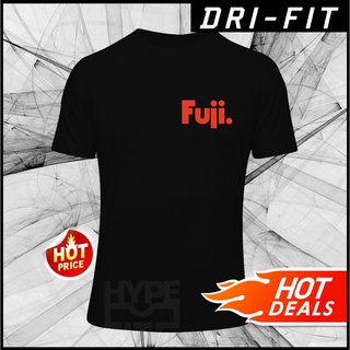 คอตต้อนคอกลมใหม่ เสื้อยืดแขนสั้น พิมพ์ลายโลโก้ Fuji DRI FIT สําหรับปั่นจักรยาน ไซซ์ XS S M L XL 2XL 3XLS-5XL