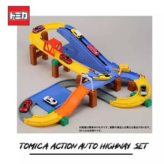 Takara Tomy Tomica System 3-Action Auto Highway Road Set