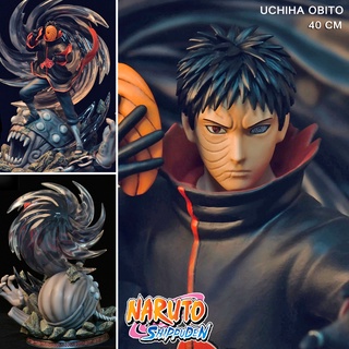 UTS Studio Naruto Shippuden Akatsuki นารูโตะ ชิปปุเดง นินจาจอมคาถาUchiha Obito โอบิโตะ อุจิวะ Tobi Kakashi 1/7 สูง 40 cm