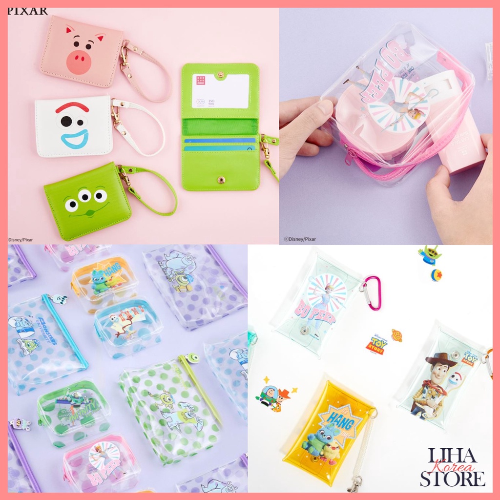 🎈Daiso Korea Pixar Toy Story Wallet Toy Story Card Wallet Toy Story Goods Toy Story Coin Wallet Pixa