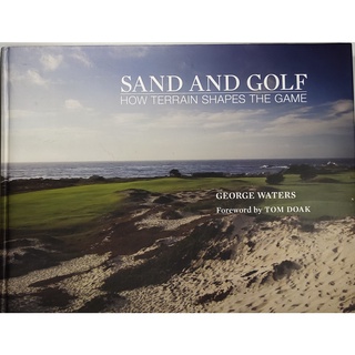 หนังสือ สนามกอล์ฟ ภาษาอังกฤษ SAND AND GOLF HOW TETTAIN SHAPES THE GAME 117Page