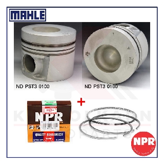 MAHLE ลูกสูบ+แหวน NPR สำหรับ NISSAN ATLAS 4617cc รุ่นเครื่อง FD46