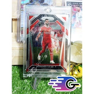 การ์ดนักฟุตบอล 2020-21 Panini Prizm Premier League Mohamed Salah  #255 Liverpool (แถม Topload)