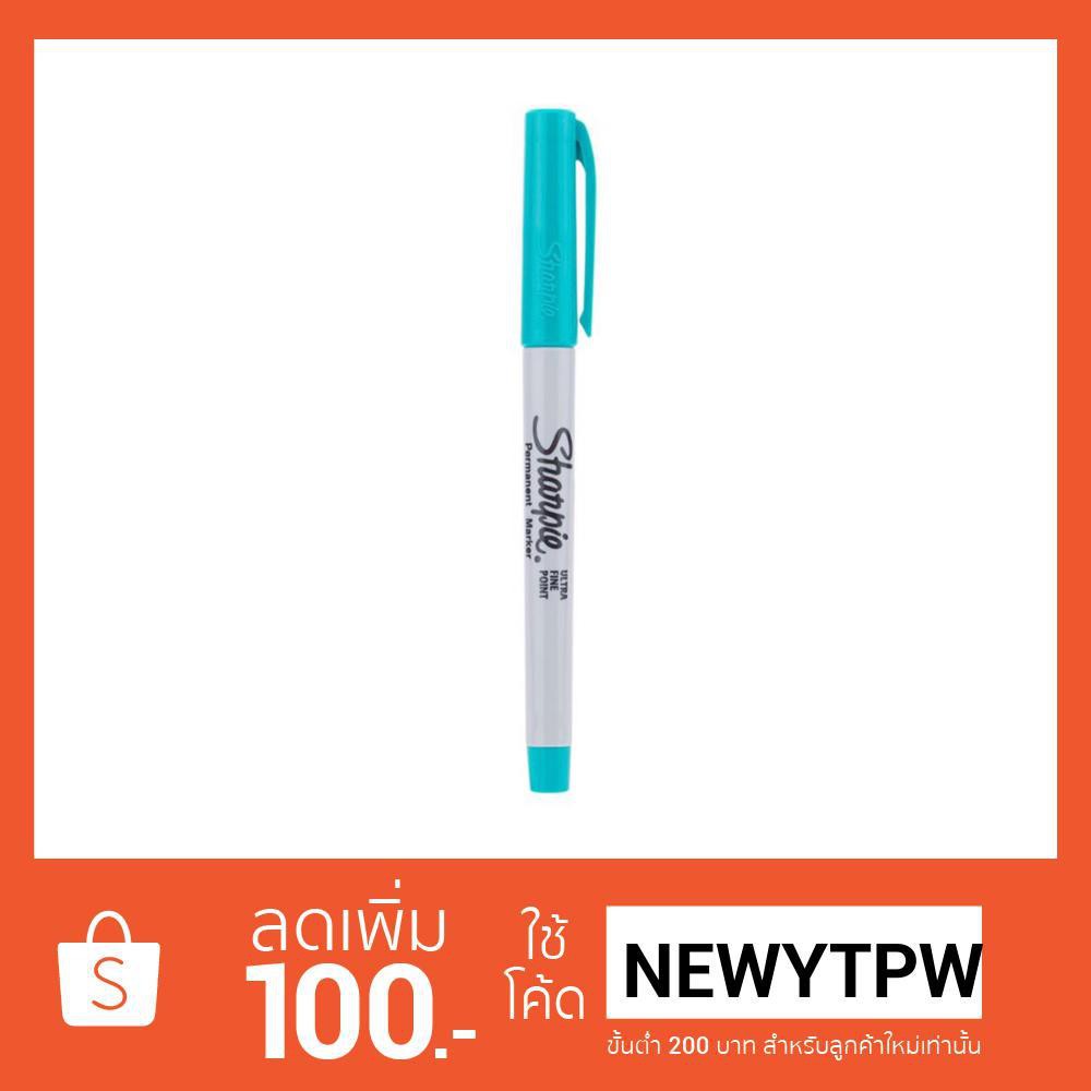 Sharpie ปากกาเขียนรูปโพลารอยด์ ปากกา Permanent Marker Ultra Fine Point สีเขียว