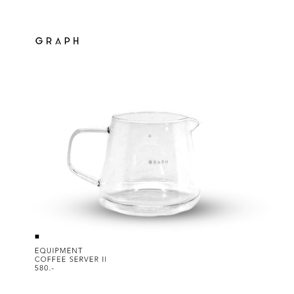GRAPH | COFFEE SERVER II (แก้วรองดริป)