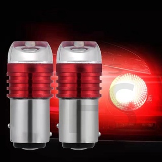 หลอดไฟเบรกไฟเลี้ ขั้วเขี้ยว6Wกระพริบ5 ครั้ง LED 12V