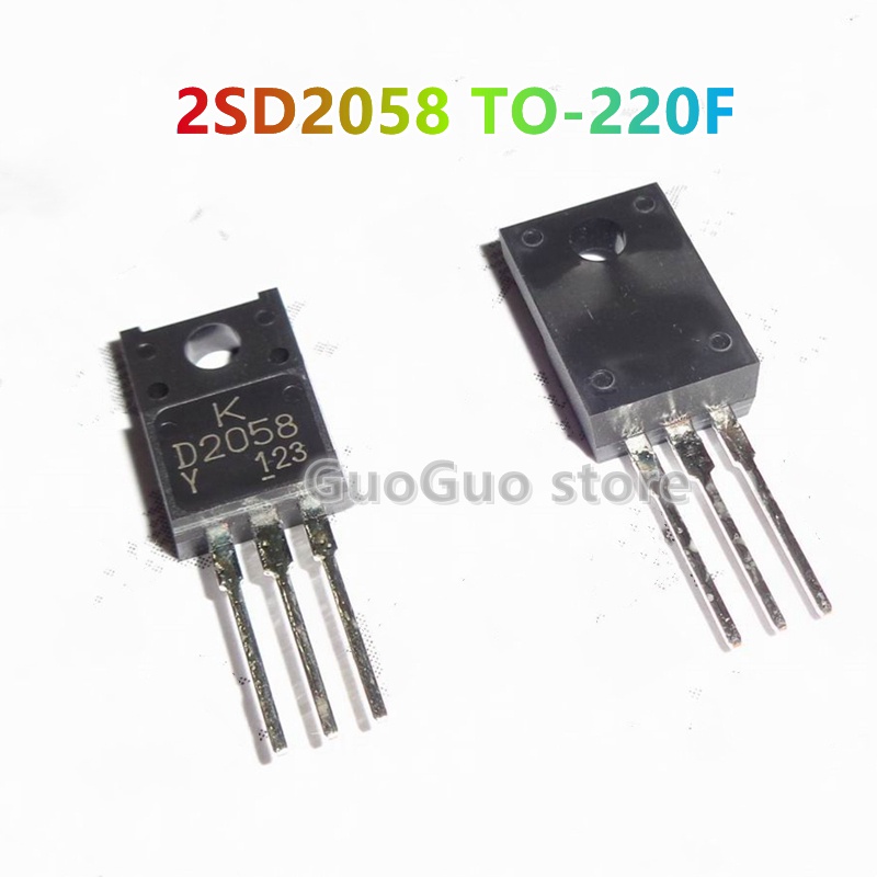 D2058 TO-220F 2SD2058 10 ชิ้น D2058-Y TO220F Darlington ทรานซิสเตอร์ pxb1 -Y