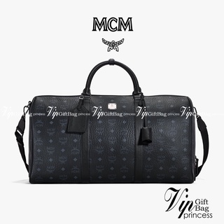 หนังแท้ MCM MONOGRAM TRAVEL BAG / MCM Ottomar Weekender Bag in Visetos พร้อมส่งที่ไทย