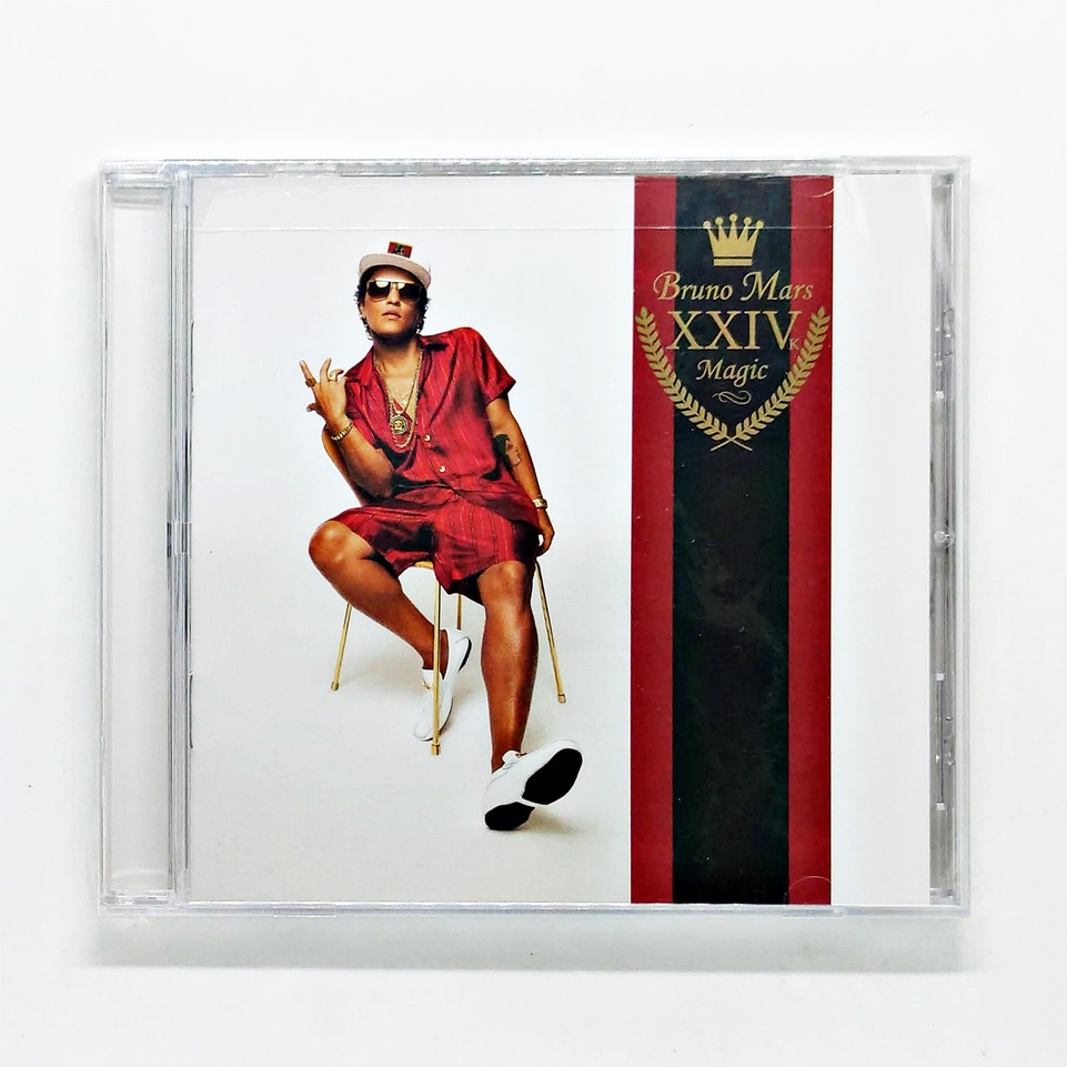 CD เพลง Bruno Mars – XXIVK Magic (US, CD, Album) (24K Magic ฟื้นคืนชีพของ Soul, Funk, และ R&B ในยุค 