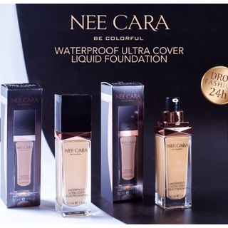 ⚡FLASH SALE⚡♡พร้อมส่ง์ Nee Cara Waterproof Ultra Cover Foundation N589