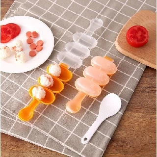 งานญี่ปุ่น แม่พิมพ์ข้าวปั้นแบบเขย่า ปั้นข้าว (Shake Rice Ball Mold Sushi Making Tools)
