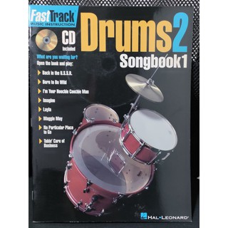 Fasttrack Drums Song Book 1 – LEVEL 2