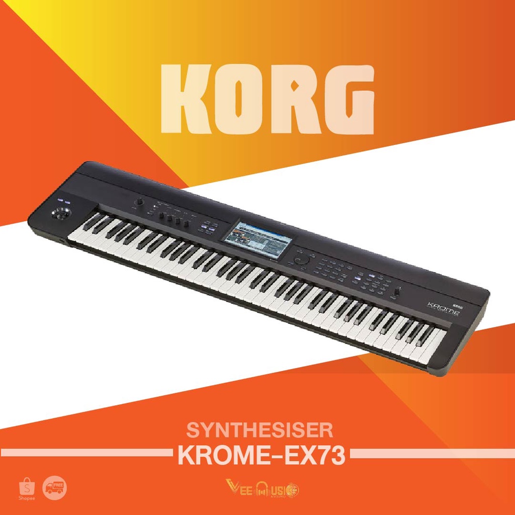 คีย์บอร์ด Korg Krome-EX 73 Keys | Shopee Thailand