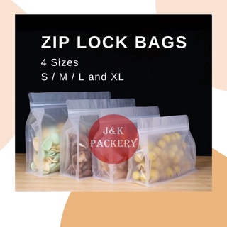 พร้อมส่ง (แพ็ค 25 ใบ) ถุงซิปล็อค ถุงขนม