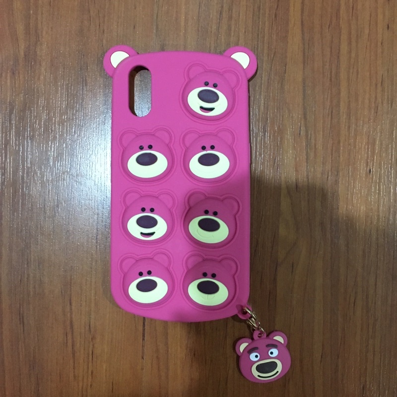 เคสVIVO Y91C ลายหมีสีชมพู