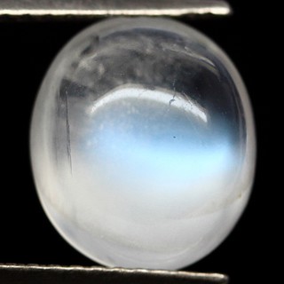 มูนสโตน (Moon Stone) 3.50 กะรัตประกายฟ้า (13872)