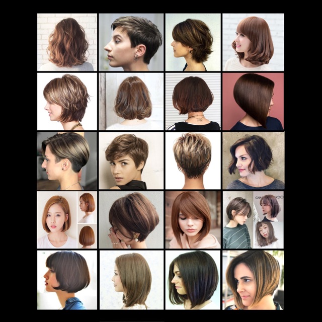 ป้ายไวนิลทรงผมผู้หญิง แบบที่2