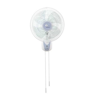 WASAKI วาซากิ พัดลมติดผนัง 16นิ้ว เชือก 2 เส้น - สีขาว Wall Fan