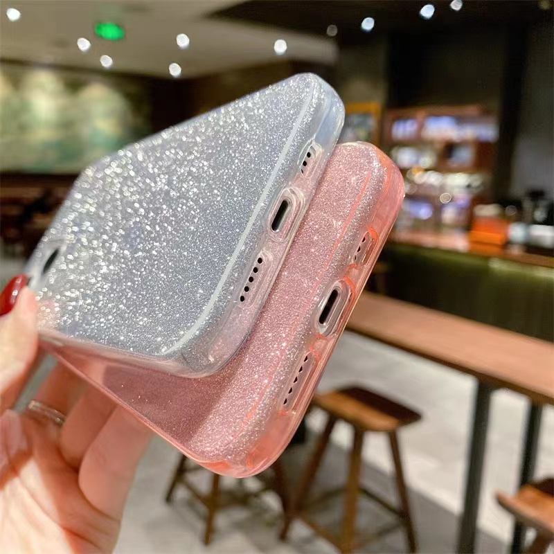 [ส่งจากไทย เร็ว1-2วัน] Case เคสโทรศัพท์ Vivo V23e Y12s Y12A Y20 Y1s Y91c Y15s   กากเพชร3in1