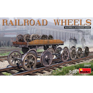 MiniArt 1/35 MI35607 RAILROAD WHEELS