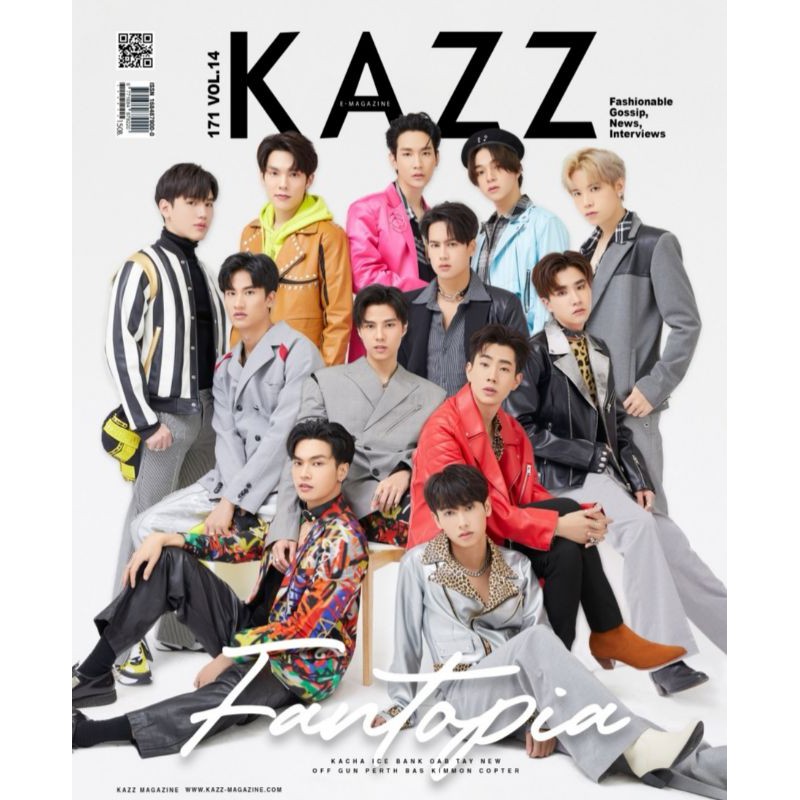 [พร้อมจัดส่ง]​ "นิตยสาร KAZZ MAGAZINE 170 (ศิลปิน FANTOPIA)"