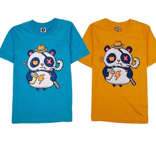 [Clearance Sale]เสื้อยืดสกรีนลาย Monster Panda เนื้อผ้าcotton100% Comb