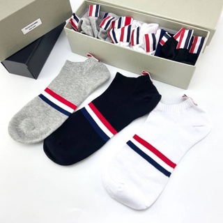 THOMM BROWNE SOCKS ถุงเท้าข้อสั่นทอมบราร์ว💯