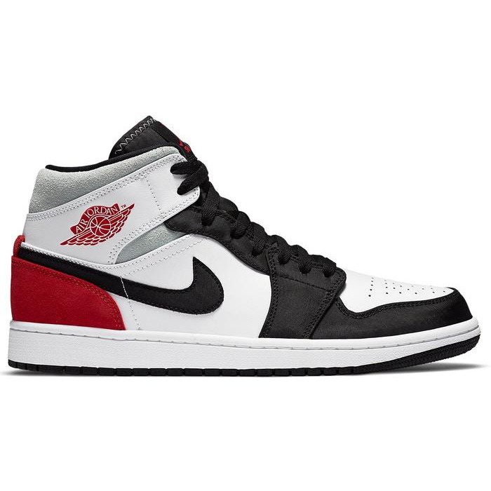 jordan one mid black toe