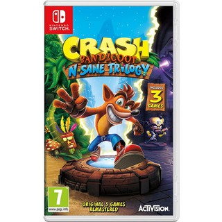 Nintendo Switch Crash Bandicoot N. Sane Trilogy EU Eng