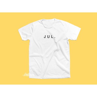 เสื้อยืดสกรีนลาย JUL. July