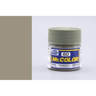 สีสูตรทินเนอร์ Mr.Color C60 RLM02 gray