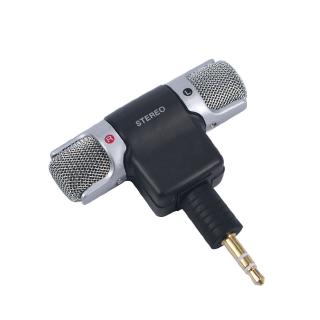 Mini Laptop 3.5 mm Plug Mini Mic Digital Stereo อะแดปเตอร์ไมโครโฟน