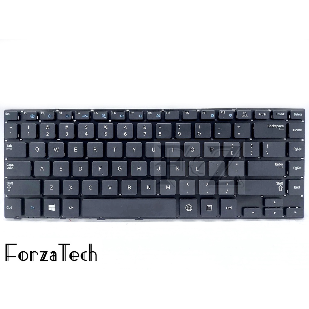 แป้นพิมพ์แล็ปท็อป SAMSUNG NP370R4E NP370R4V NP450R4E NP450R4V NP470R4E สีดํา