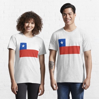 SKTT1 เสื้อยืดผู้ชายและผู้หญิง Chilean Flag / Chile Flag Essential T-Shirt Popular T-shirts