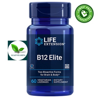 Life Extension B12 Elite / 60 Vegetarian Lozenges